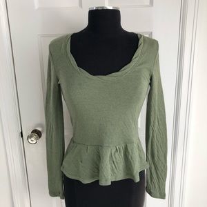 Free People Peplum Top